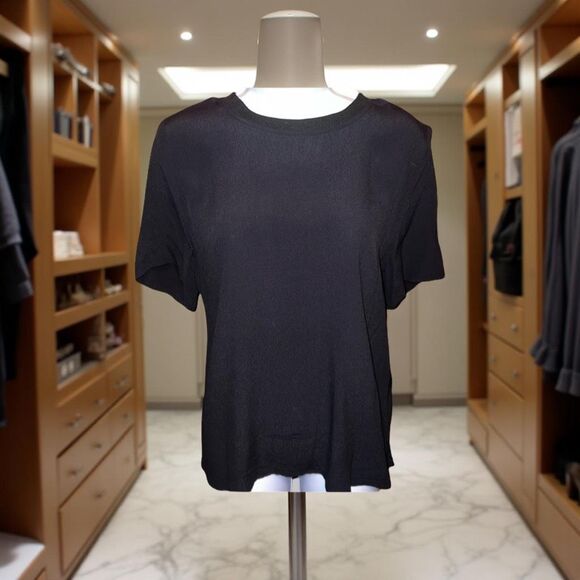 TREASURE & BOND Black  T-shirt In Black Size Small - Picture 1 of 4